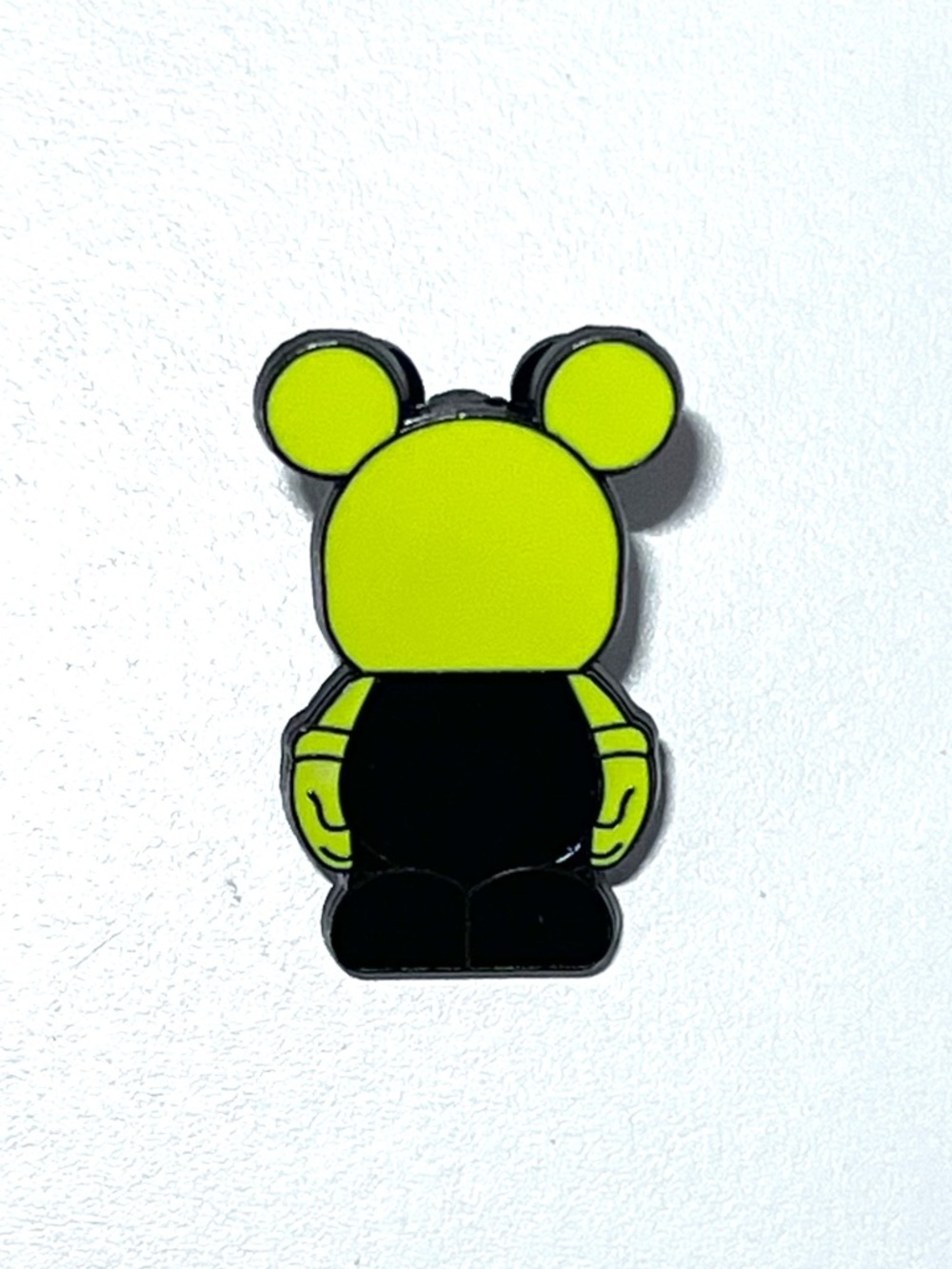 DISNEY Trading Pin Vinylmation Jr Mickey Mouse Yellow Black Enamel 2011 Release